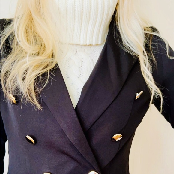 🎁NWT! EDDIE BAUER Classic Cable Knit Fisherman Turtleneck Tunic Ivory Sz Small - Picture 7 of 8